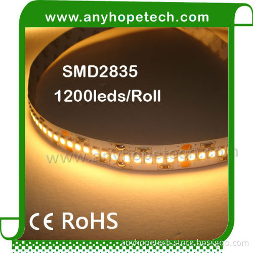 4620lm CE RoHS EMC LVD FCC ETL UL for kitchen cabinets led ribbon tape SMD2835 240leds